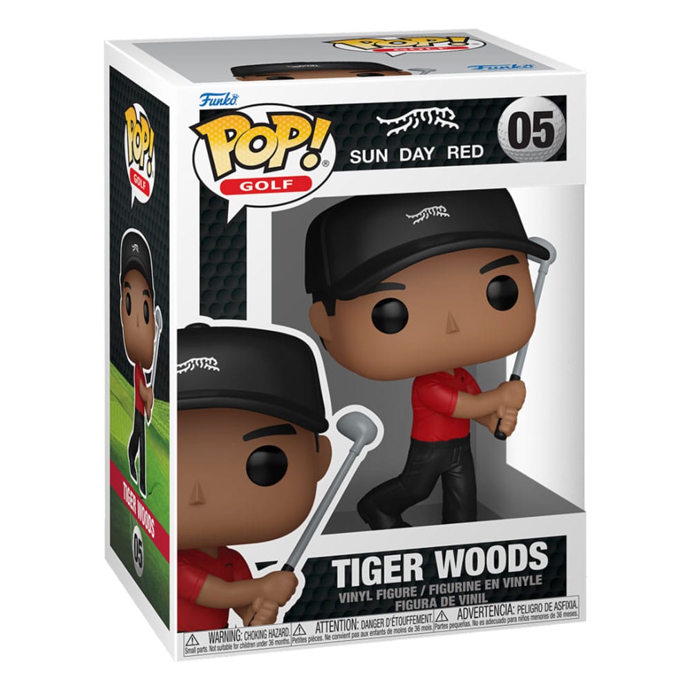 Tiger Woods POP! Golf Vinyl Figure Tiger Woods swing Funko