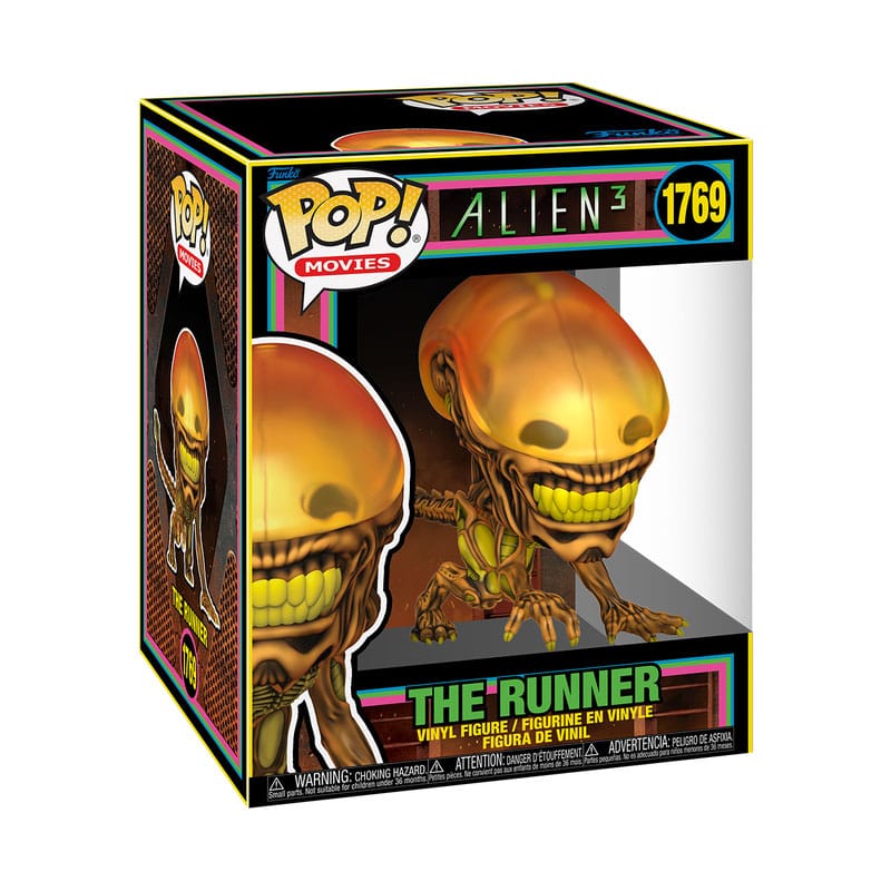 Alien 3 Super Sized POP! Marvel Vinyl Figure The Runner BLKLT Exclusive Edition Funko