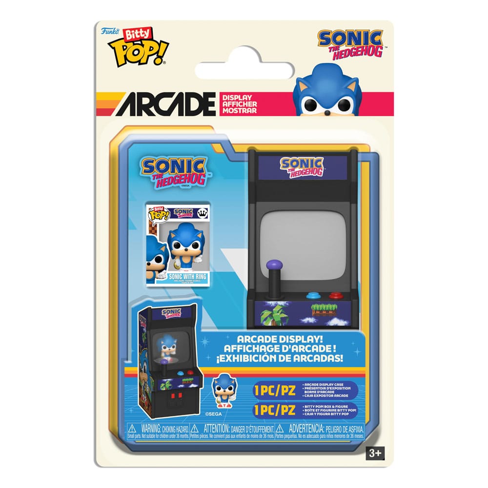 NFF Bitty POP! Arcade Claw Vinyl Figure Sonic Funko