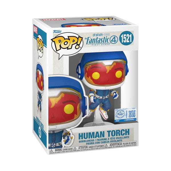 The Fantastic Four First Steps POP! Vinyl Figure Human Torch Astronaut Funko