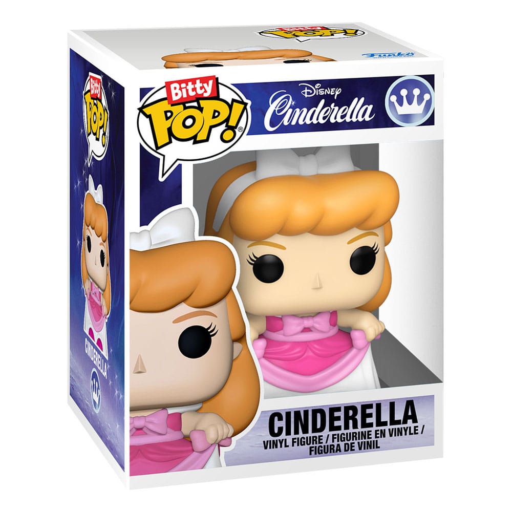 Disney Bitty POP! Display with 2 Vinyl Figures Cinderella's Castle Funko