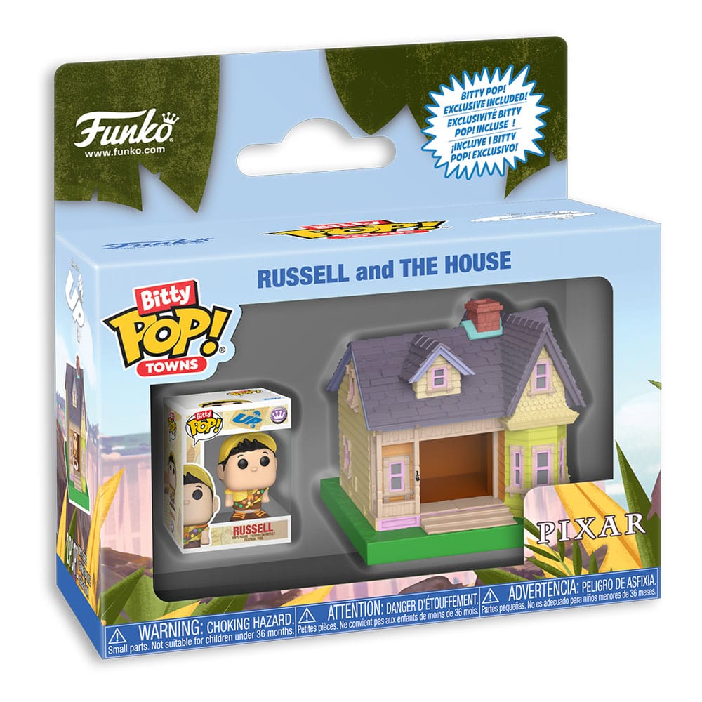 Up Bitty POP! Towns Vinyl Figure Russell and The House Funko