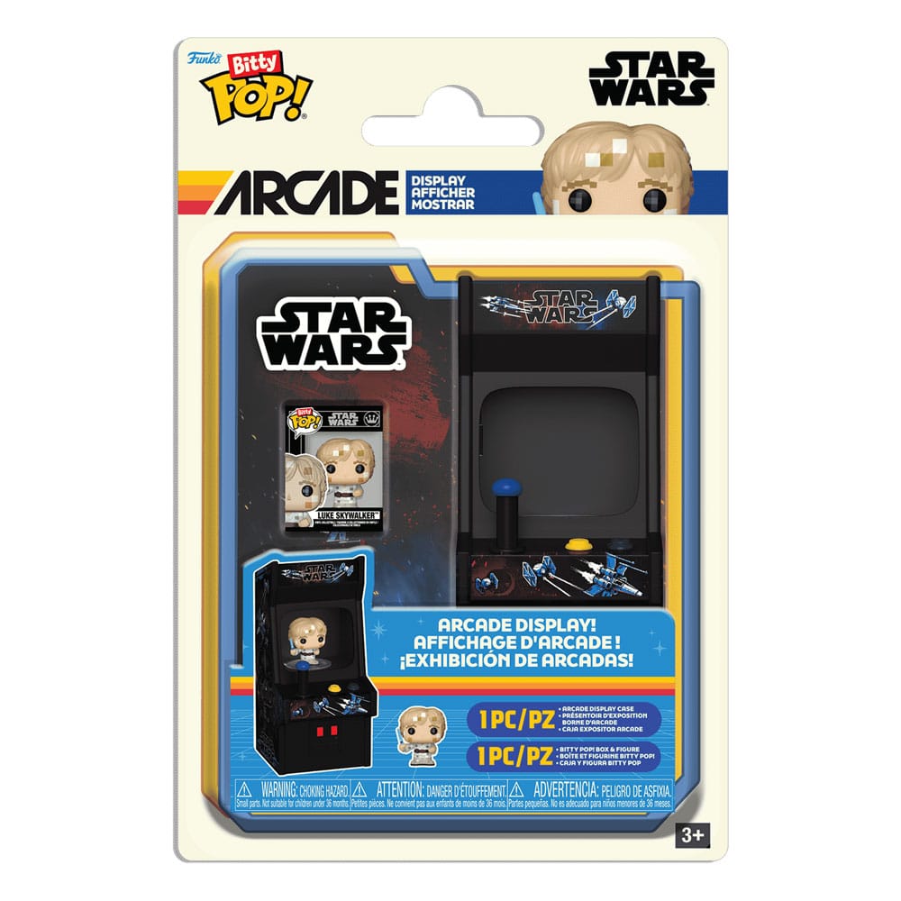 Star Wars Bitty POP! Arcade Vinyl Figure Luke Skywalker 8 bit Funko