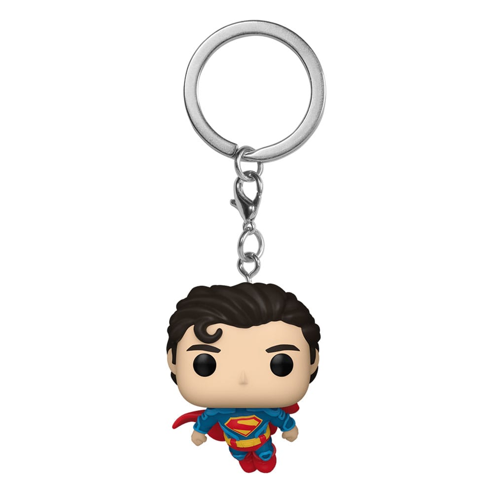Superman 2025 POP! Vinyl Keychains Superman Display 12 Funko