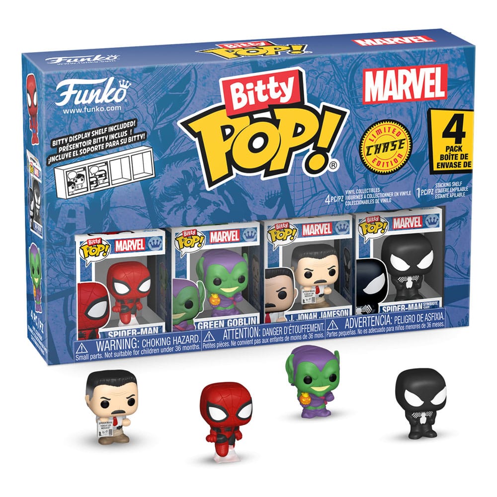 Spider-Man Bitty POP! Vinyl Figure 4 Pack Series 1 Funko
