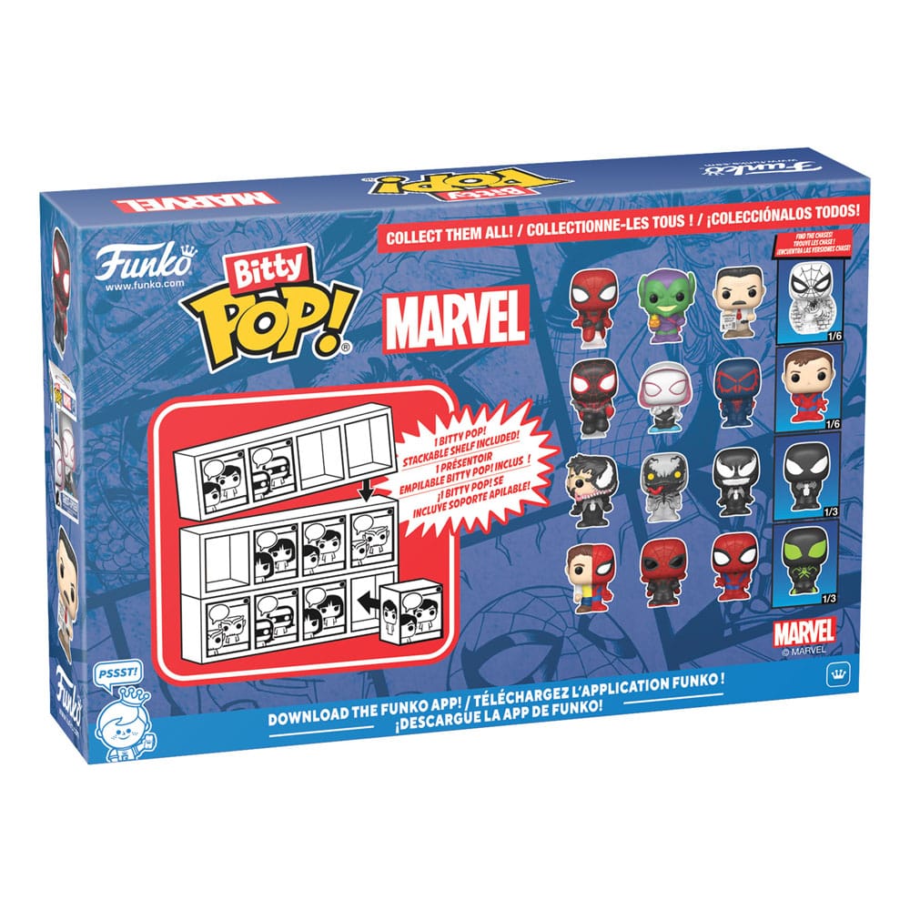 Spider-Man Bitty POP! Vinyl Figure 4 Pack Series 1 Funko