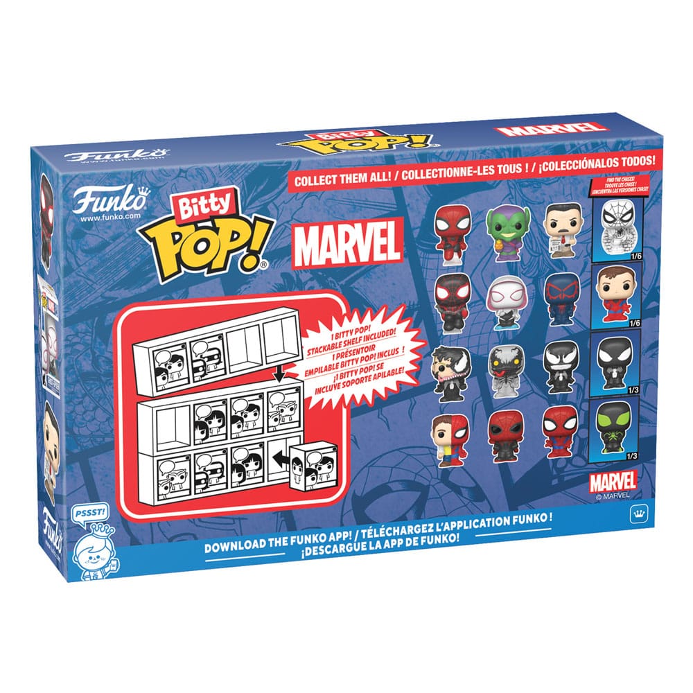 Spider-Man Bitty POP! Vinyl Figure 4 Pack Series 2 Funko