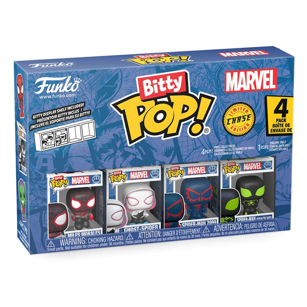Spider-Man Bitty POP! Vinyl Figure 4 Pack Series 2 Funko