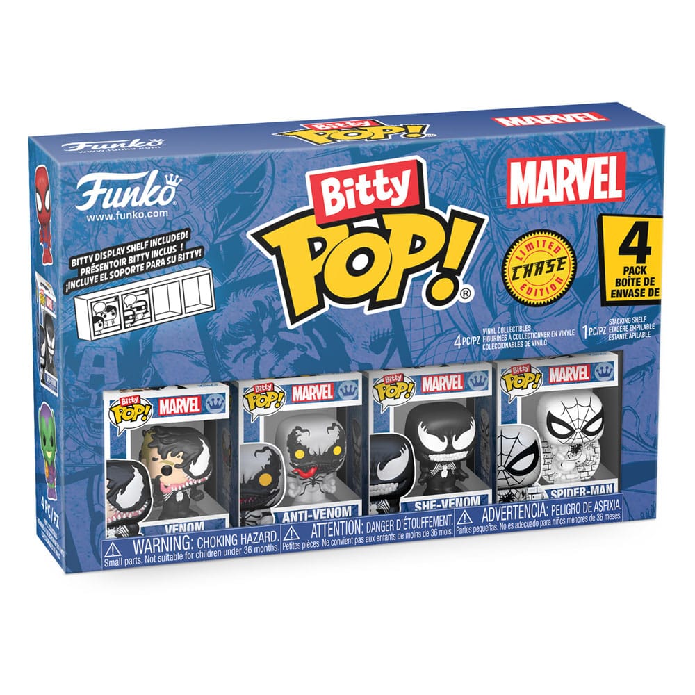 Spider-Man Bitty POP! Vinyl Figure 4 Pack Series 3 Funko