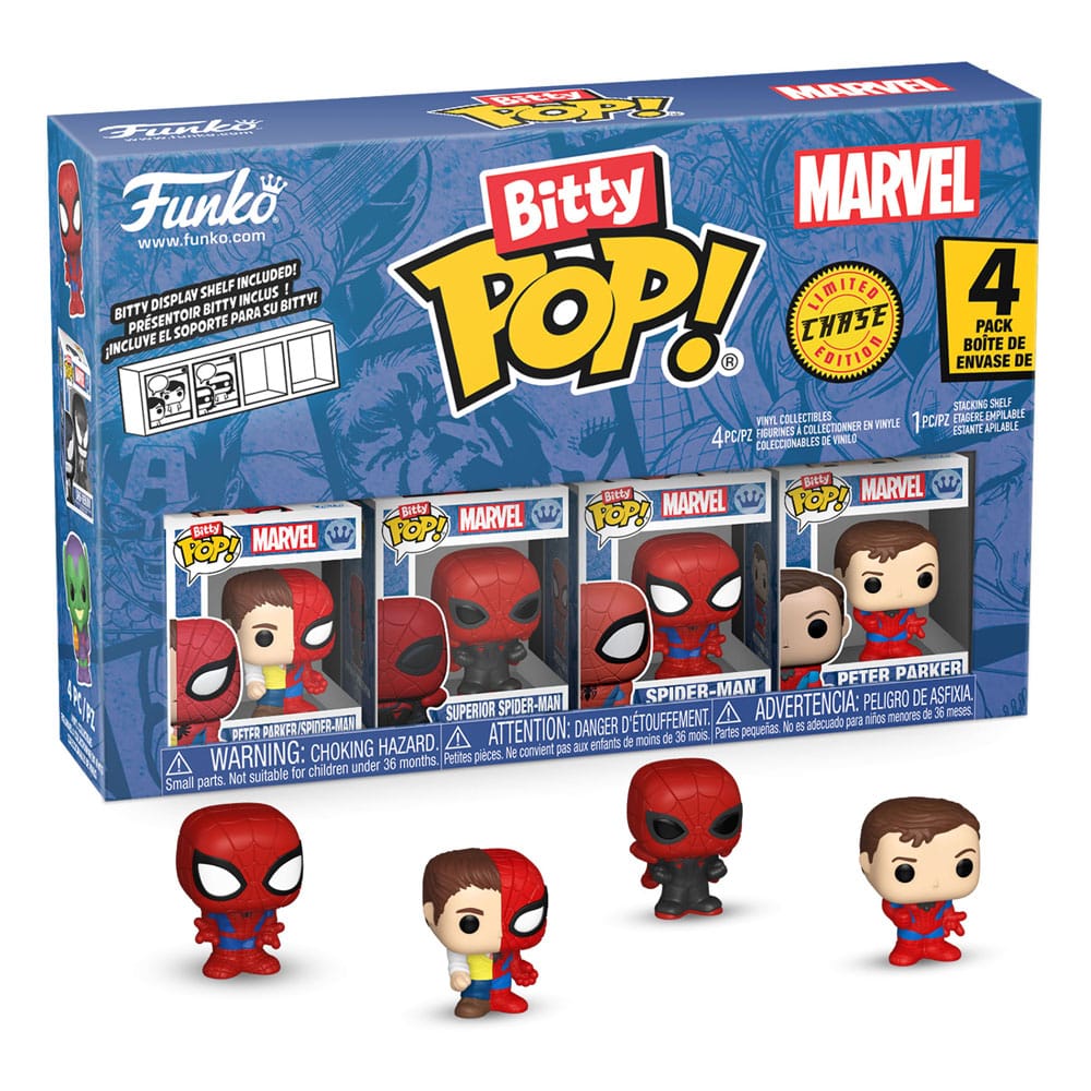 Spider-Man Bitty POP! Vinyl Figure 4 Pack Series 4 Funko