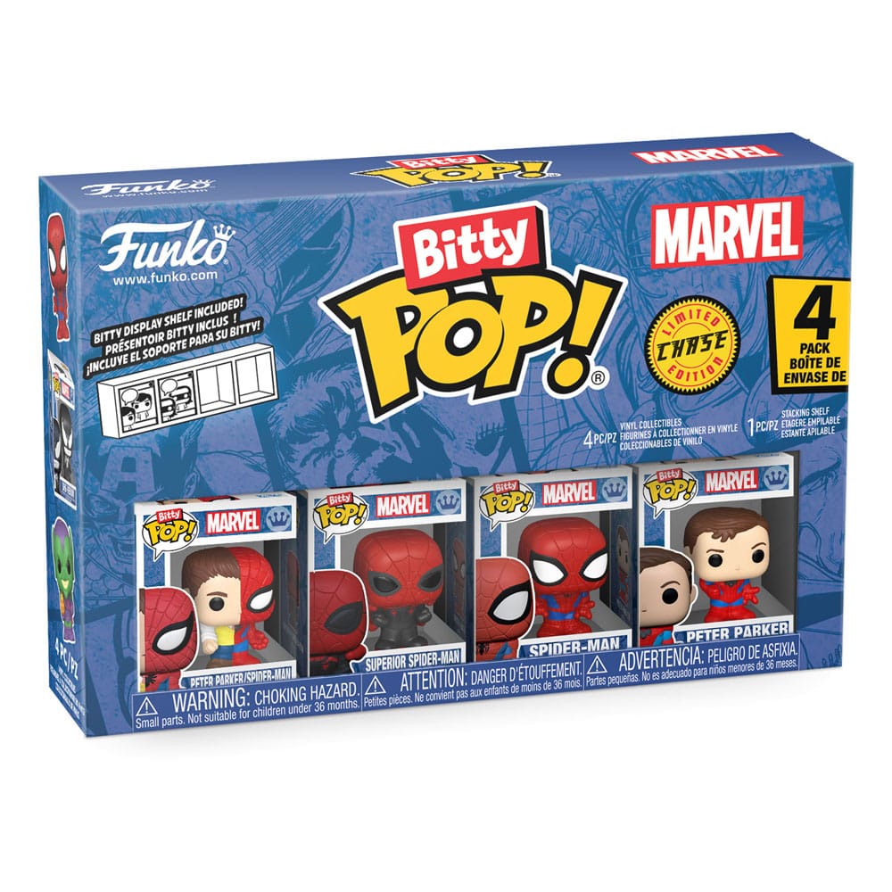 Spider-Man Bitty POP! Vinyl Figure 4 Pack Series 4 Funko
