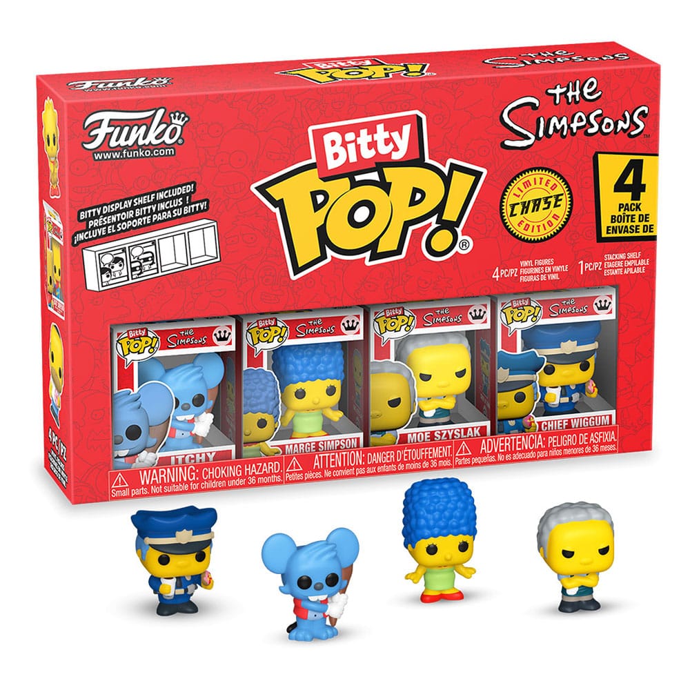 The Simpsons Bitty POP! Vinyl Figure 4 Pack Series 2 Funko
