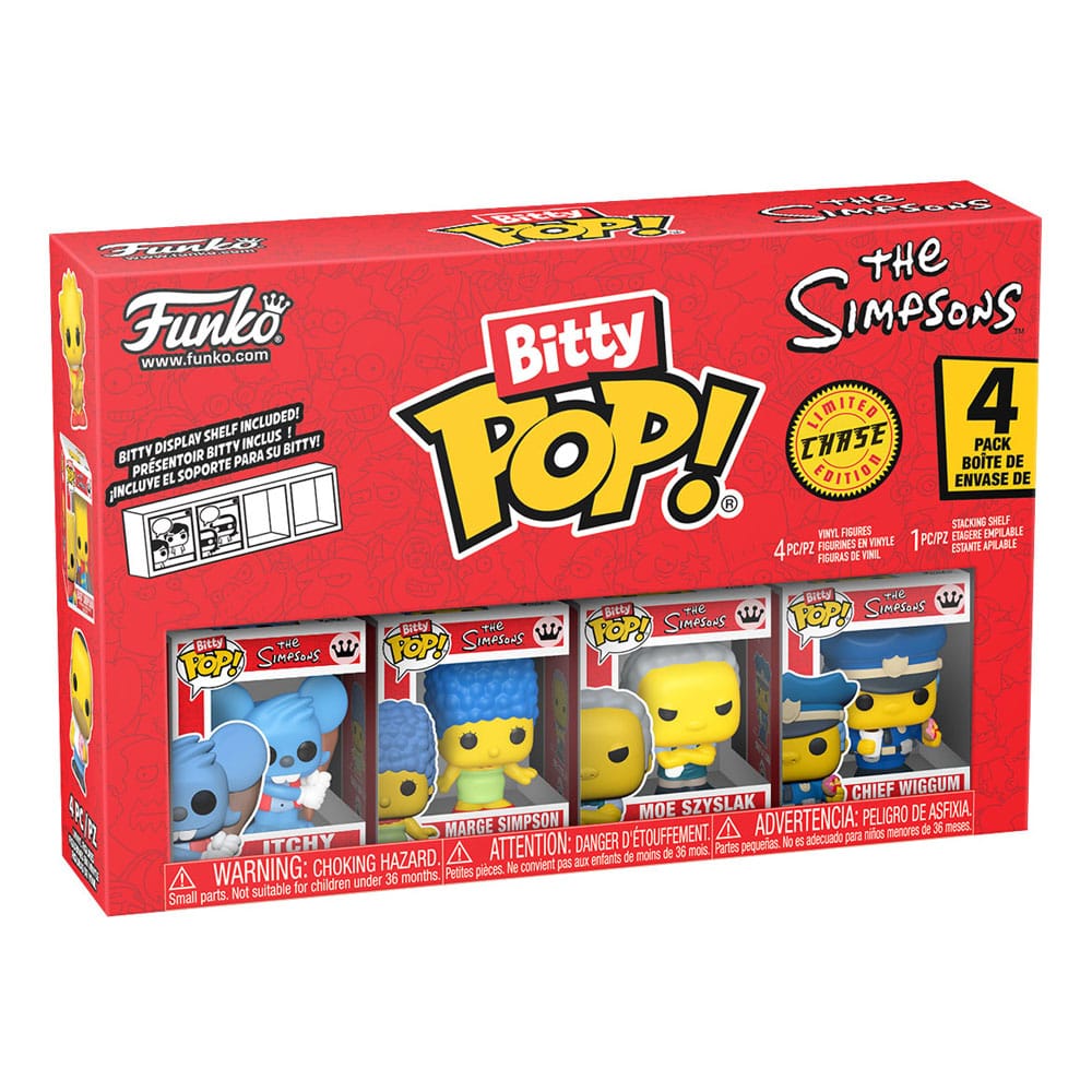 The Simpsons Bitty POP! Vinyl Figure 4 Pack Series 2 Funko