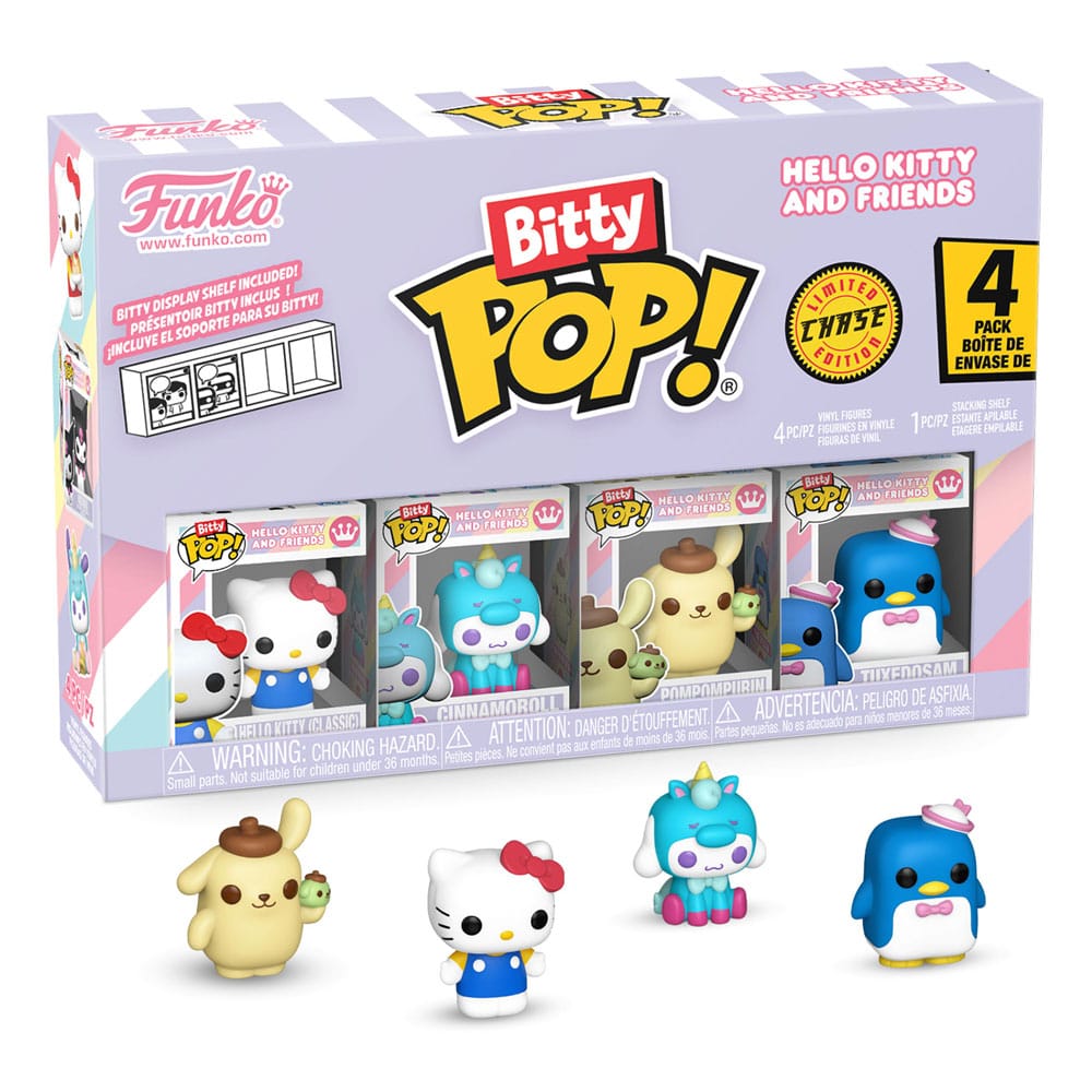 Hello Kitty and Friends Bitty POP! Vinyl Figure 4 Pack Series 1 Funko