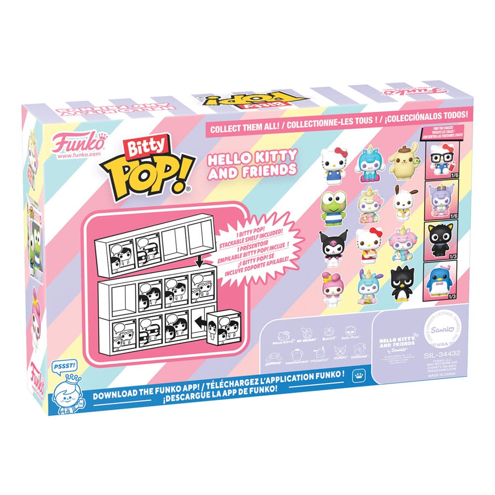 Hello Kitty and Friends Bitty POP! Vinyl Figure 4 Pack Series 1 Funko