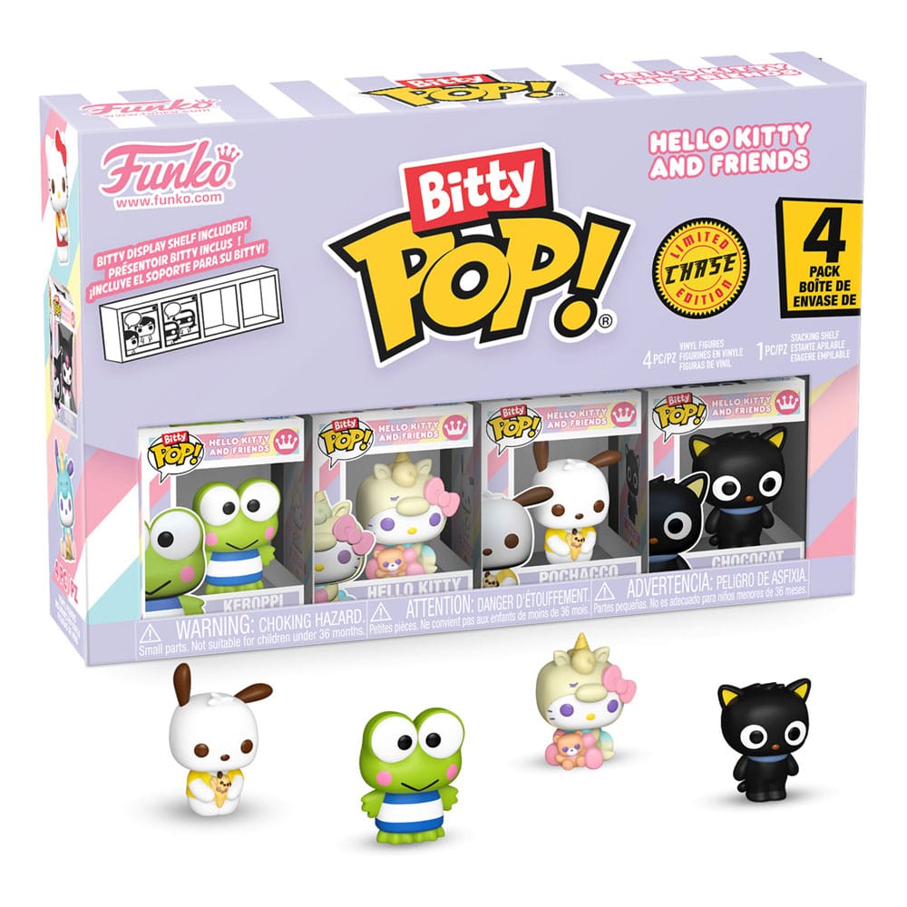 Hello Kitty and Friends Bitty POP! Vinyl Figure 4 Pack Series 2 Funko