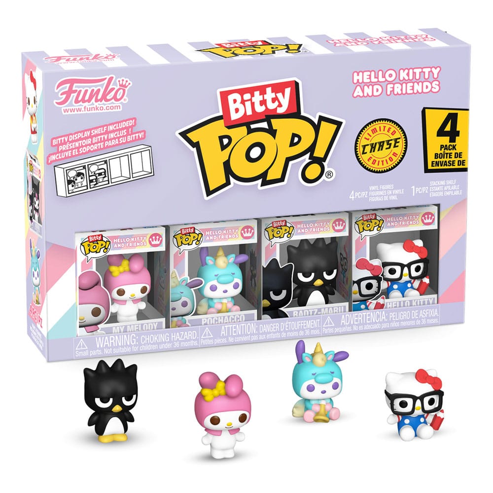 Hello Kitty and Friends Bitty POP! Vinyl Figure 4 Pack Series 4 Funko