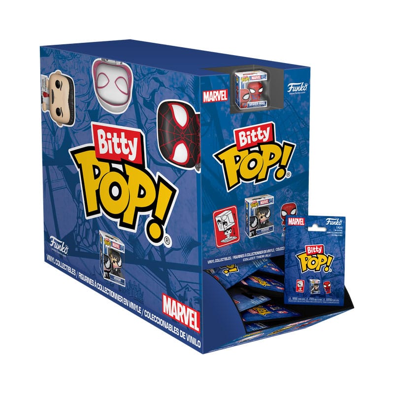 Spider-Man Bitty POP! Vinyl Figure Display 32 PDQ 2 Funko