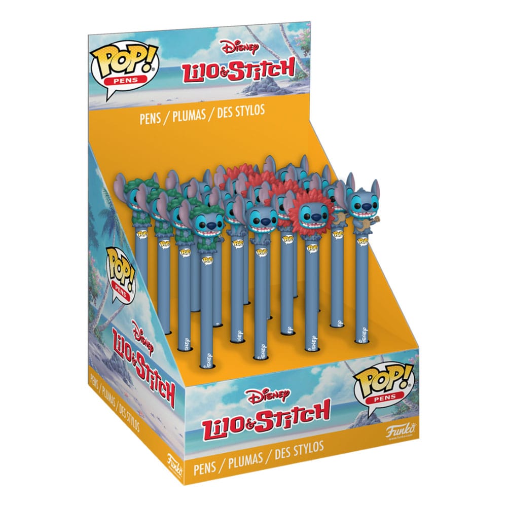 Lilo & Stitch POP! Homewares Pens with Toppers Display 16 Funko