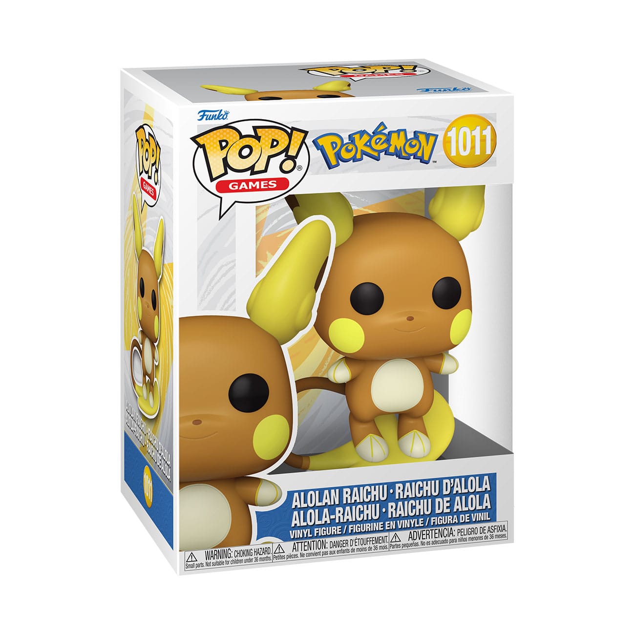 Pokémon POP! Games Vinyl Figure Raichu Alolan EMEA Funko