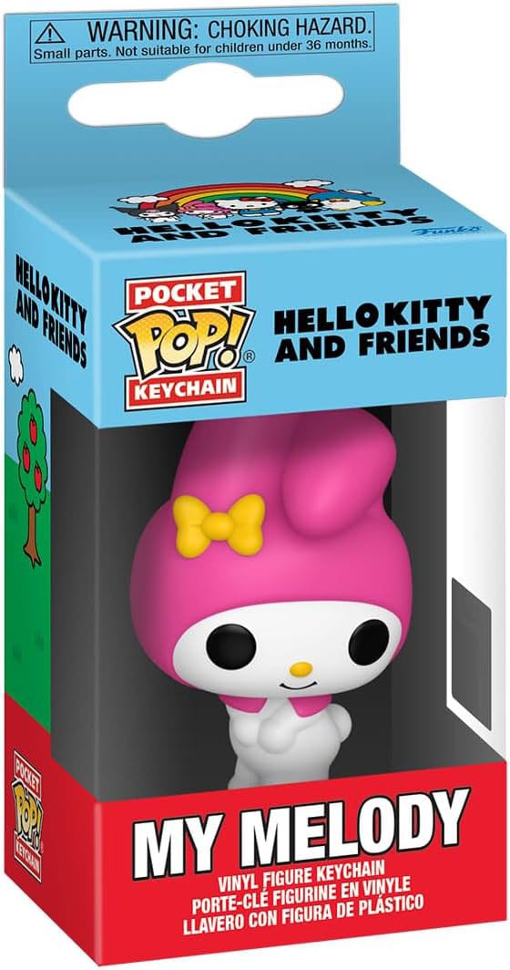 Sanrio POP! Vinyl Keychains My Melody Display 12 Funko