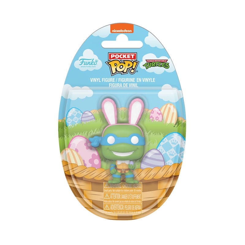 Teenage Mutant Ninja Turtles Pocket POP! Vinyl Figure Easter Leo Display 16 Funko