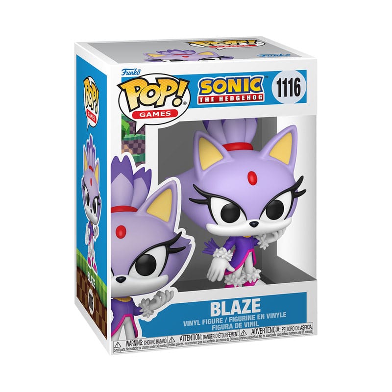 Sonic the Hedgehog POP! Games Vinyl Figure Blaze the Cat Funko