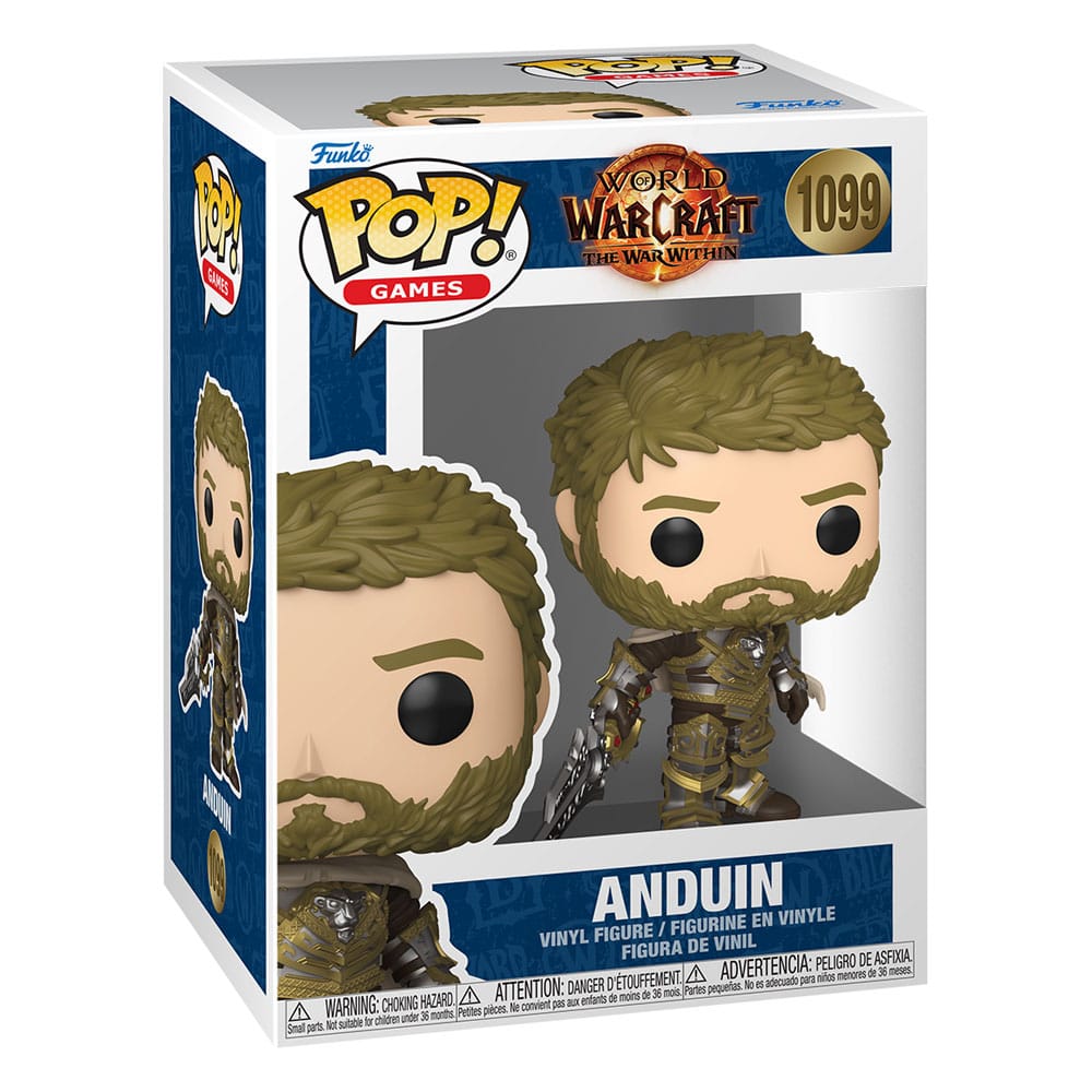 World of Warcraft POP! Games Vinyl Figure Anduin WW Funko