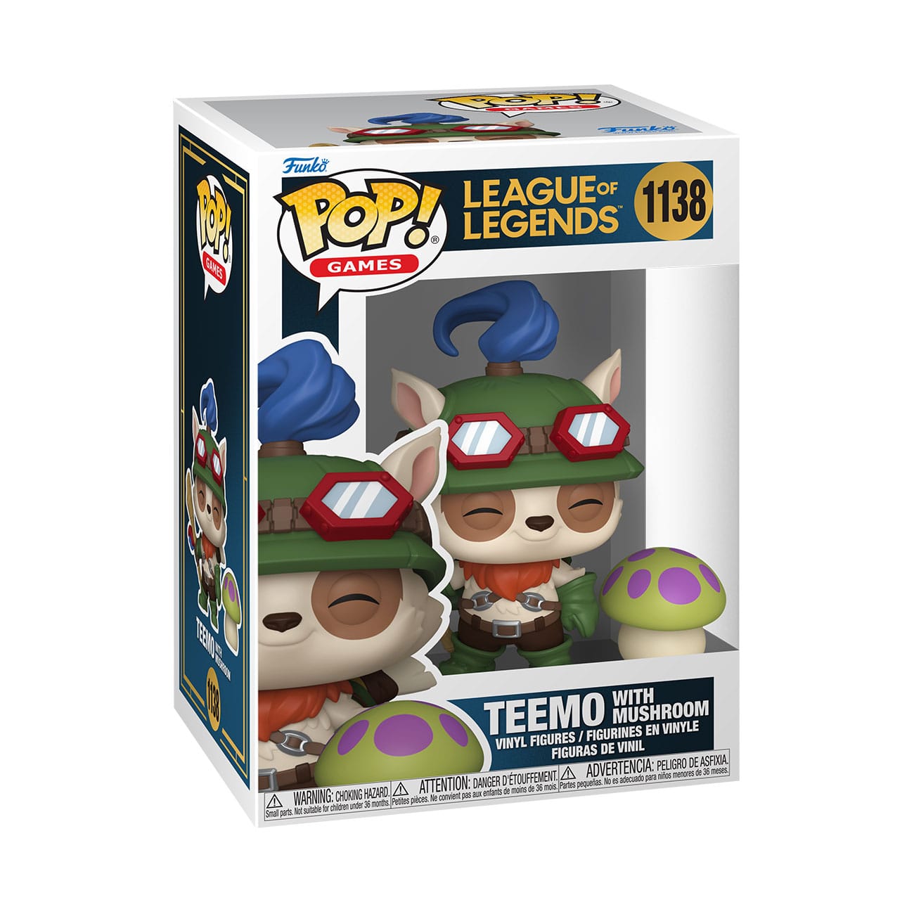 League of Legends POP!&Buddy Games Vinyl Figure Teemo w/Shroom Funko