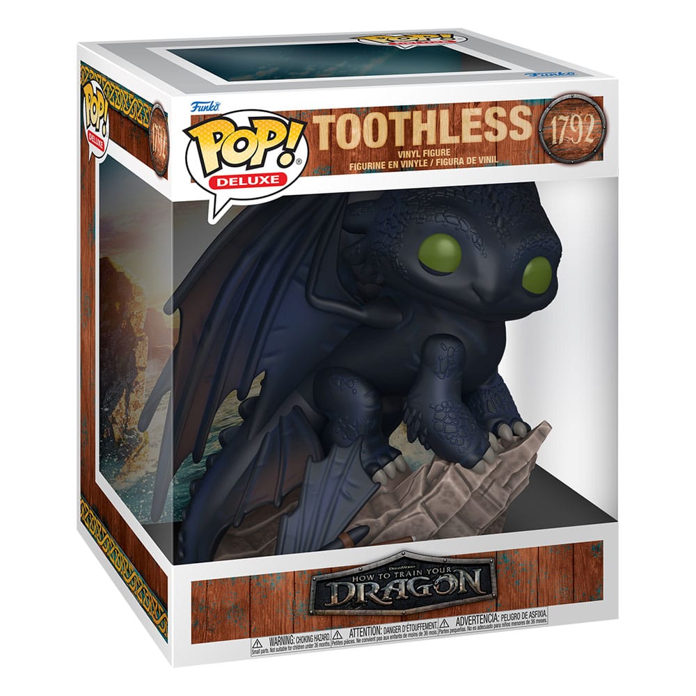 How to Train Your Dragon LAM POP! Deluxe Vinyl Figure Toothless Funko