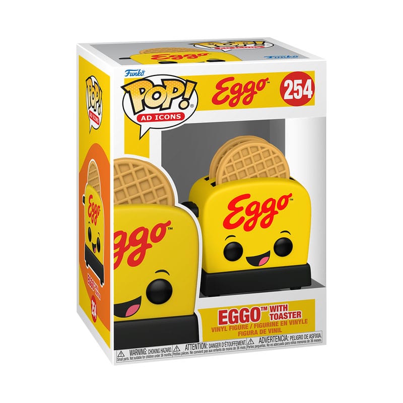 Kellogg's POP! Ad Icons Vinyl Figure Eggo w/ Toaster Funko