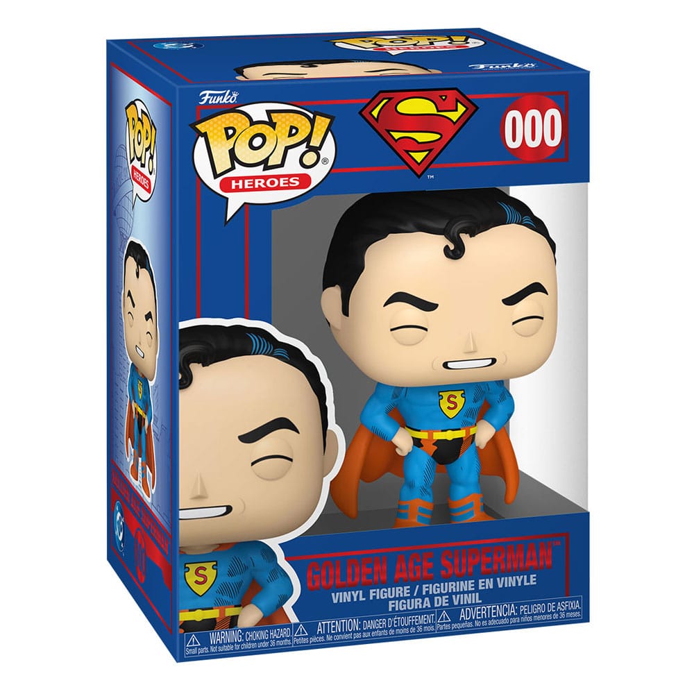 DC Comics POP! Heroes Vinyl Golden Age Superman Funko