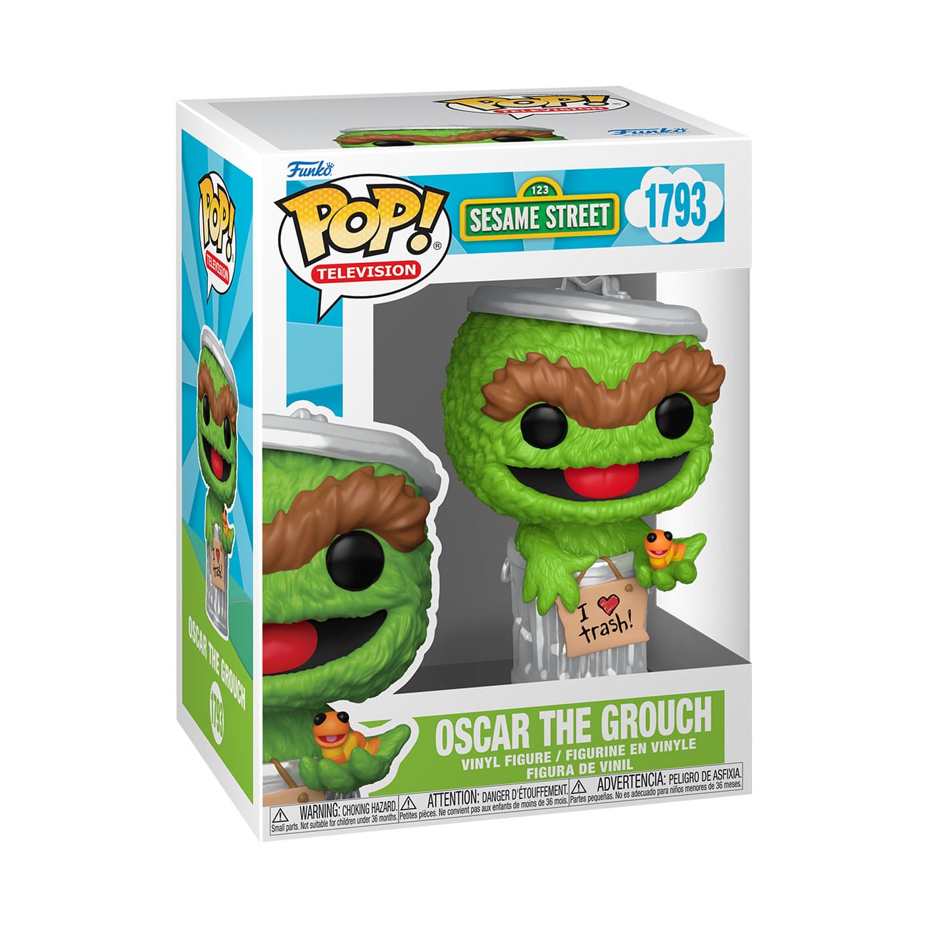 Sesame Street POP! TV Vinyl Figure Oscar the Grouch Funko