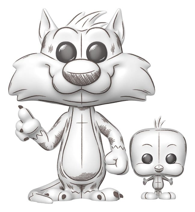 Looney Tunes POP!&Buddy Animation Vinyl Figure Sylvester&Tweety Funko