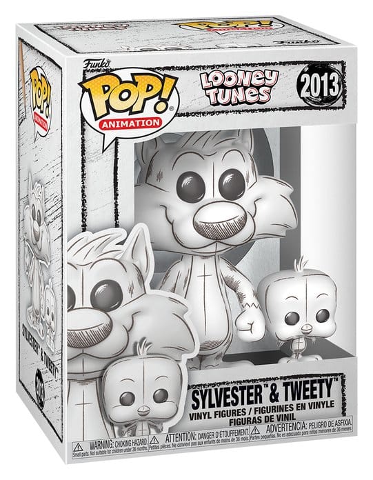 Looney Tunes POP!&Buddy Animation Vinyl Figure Sylvester&Tweety Funko