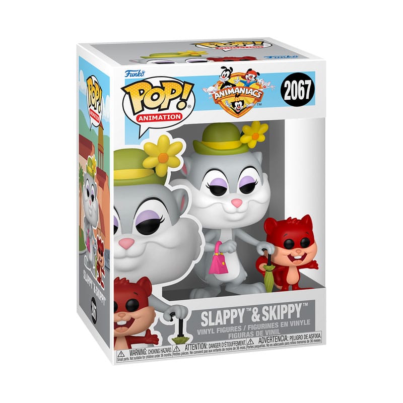 Animaniacs POP! Animation Vinyl Figure Slappy w/Skippy Funko