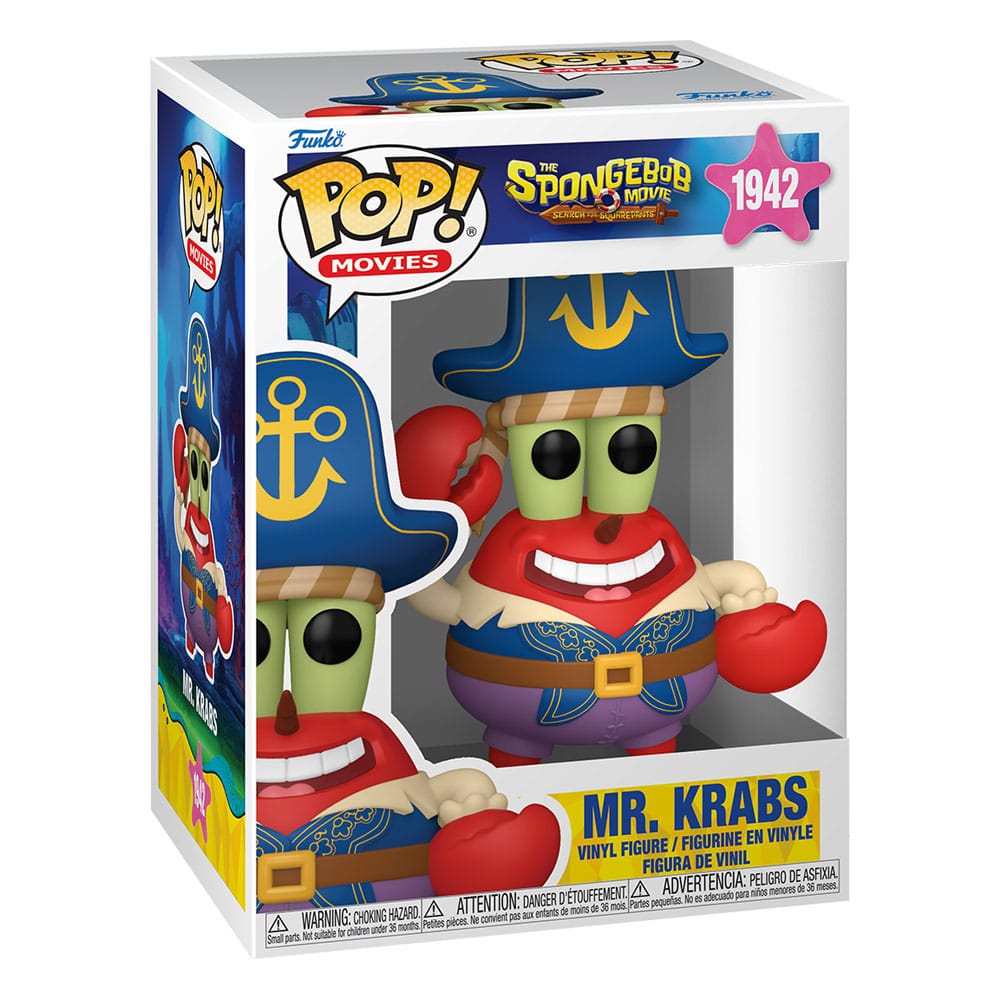 SpongeBob SquarePants POP! Vinyl Figure Mr. Krabs Pirate Funko