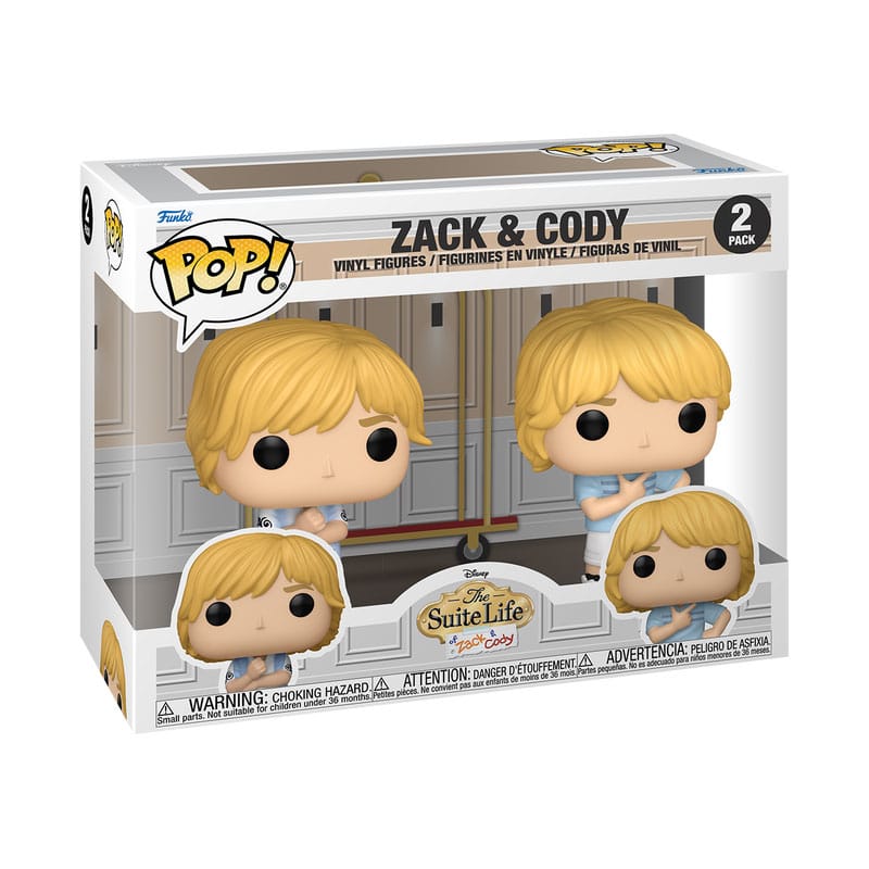 Suite Life of Zack & Cody POP! Television Vinyl Figures 2 Pack Zack & Cody Funko