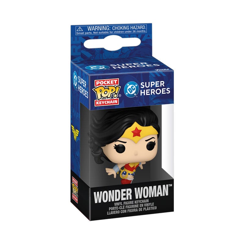 DC Comics POP! Vinyl Keychains New Classics Wonder Woman Display 12 Funko