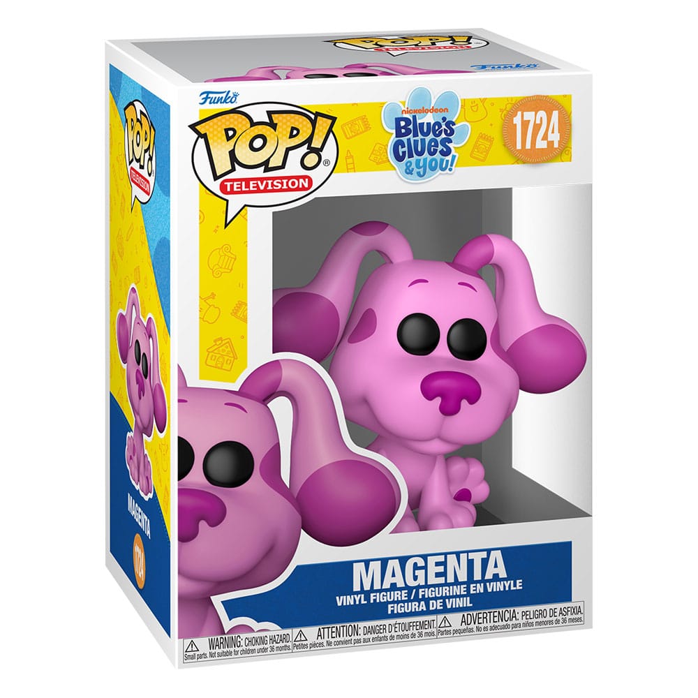 Blues Clues POP! Heroes Vinyl Magenta Funko