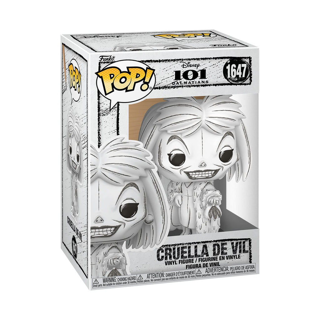 Disney POP! Vinyl Figure Sketched Cruella De Vil Funko