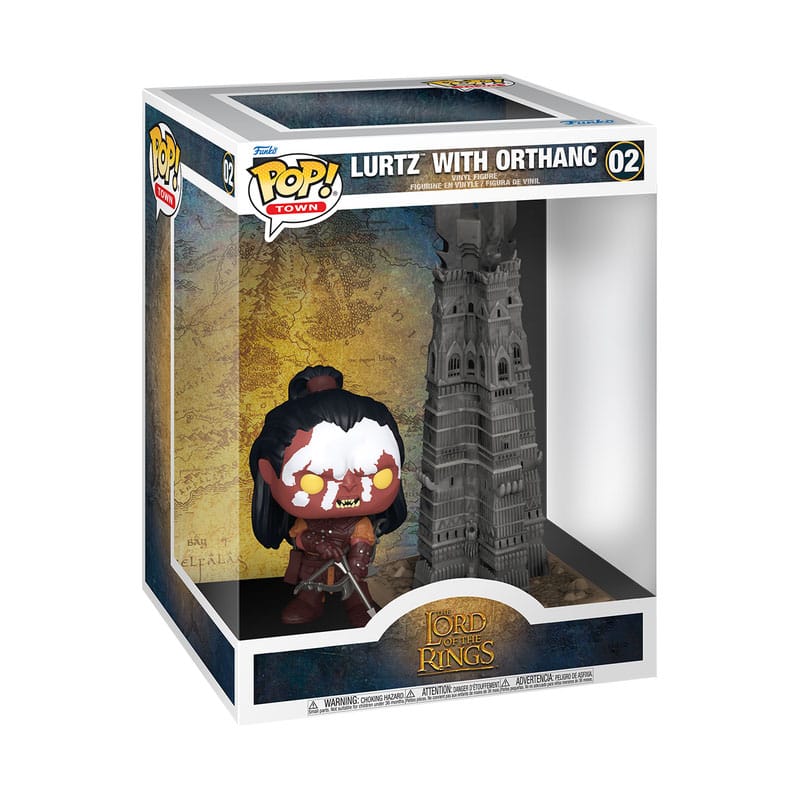 Lord of the Rings POP! Town Vinyl Figure Lurtz w/Tower Funko