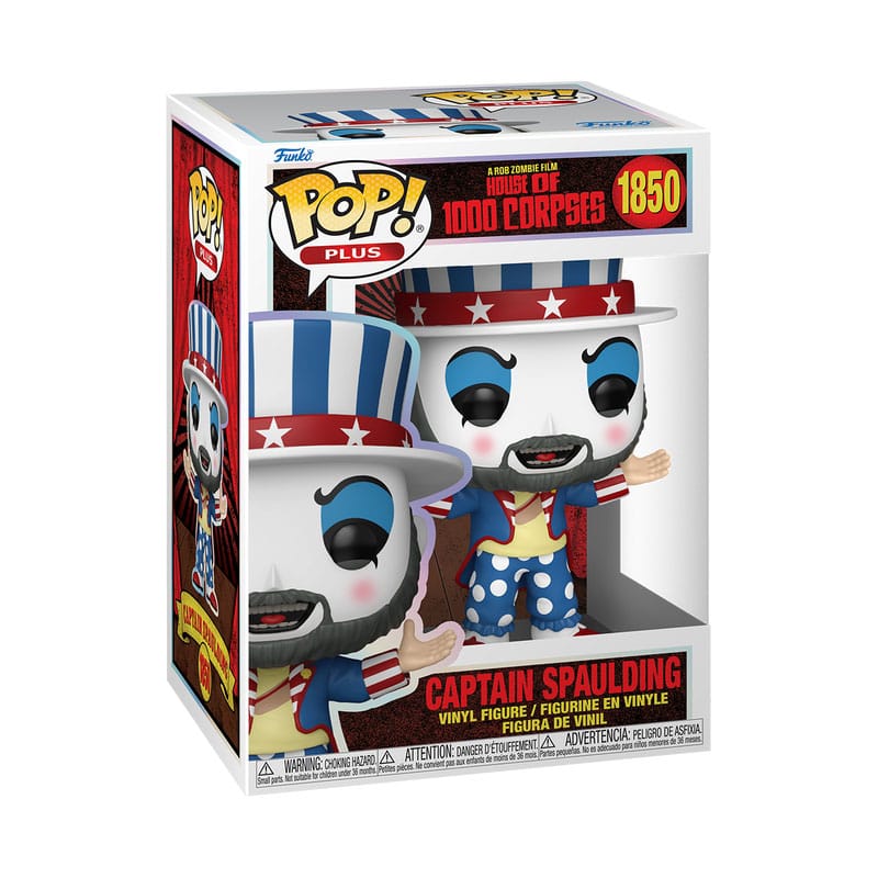 House of 1000 Corpses POP! Plus Vinyl Figure Capt. Spaulding Funko