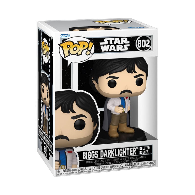 Star Wars POP! Vinyl Bobblehead Figure Biggs Darklighter Deleted Scenes Funko