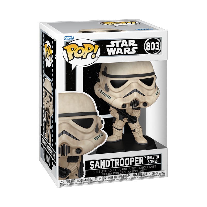 Star Wars POP! Vinyl Bobblehead Figure Sandtrooper Deleted Scenes Funko