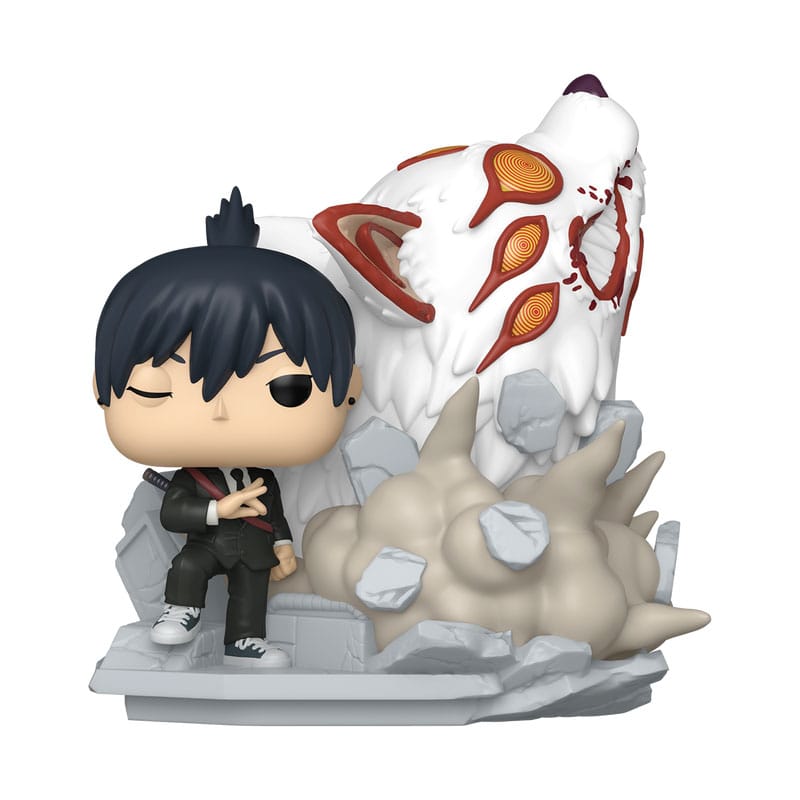 Chainsaw Man POP Moments Vinyl Figures Aki Fox Devil Funko
