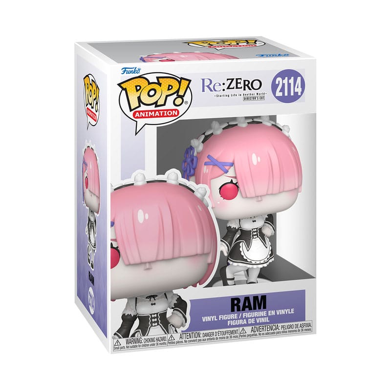 Re Zero POP! Animation Vinyl Figures Ram Funko