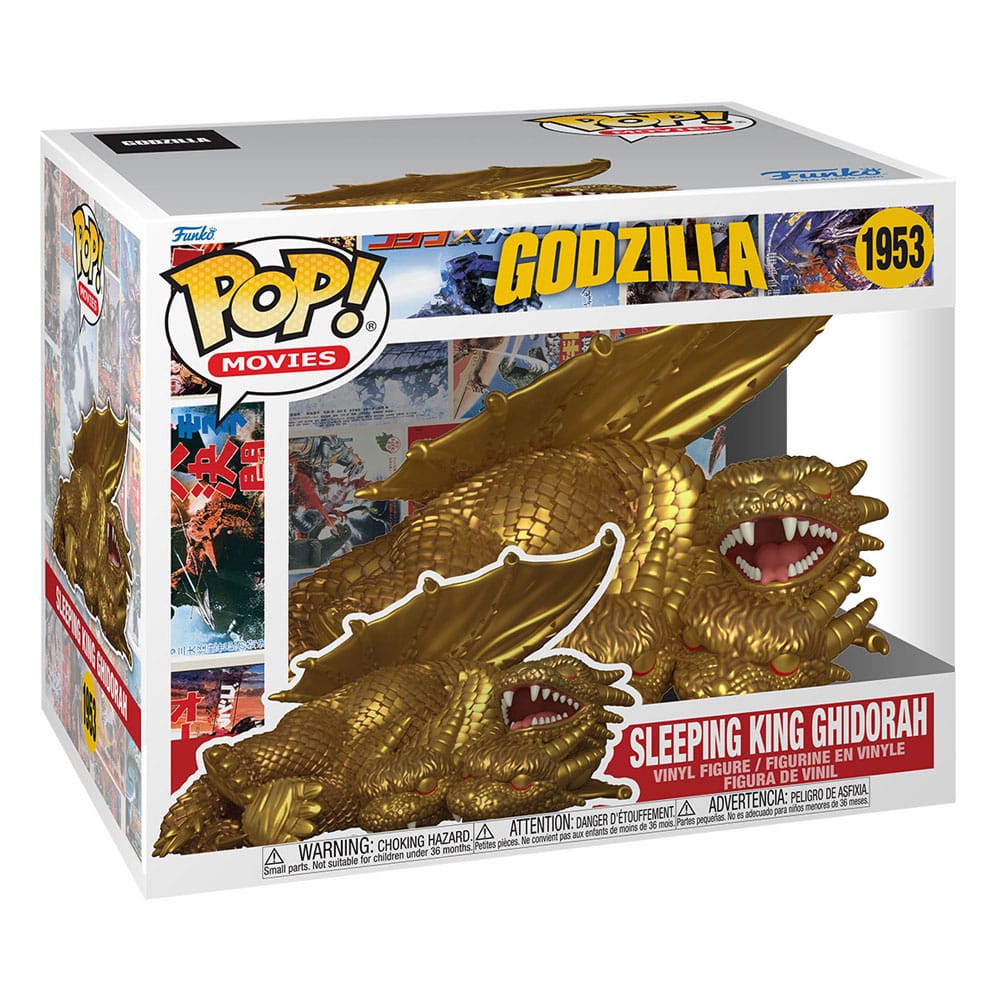 Godzilla Super Sized POP! Movies Vinyl Figure Sleeping King Ghidorah Funko