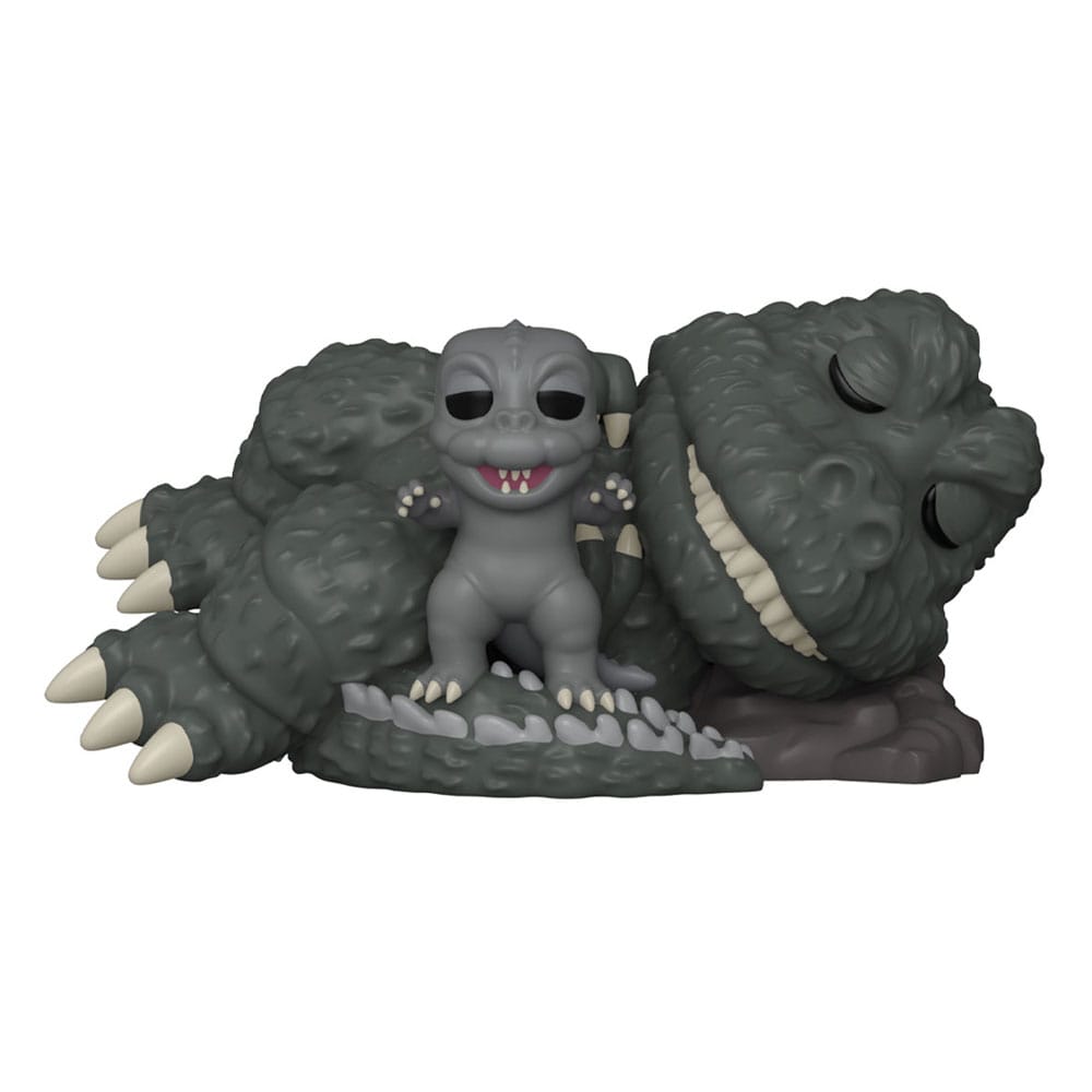 Godzilla Super Sized POP! Movies Vinyl Figure Sleeping Godzilla with Minilla Funko