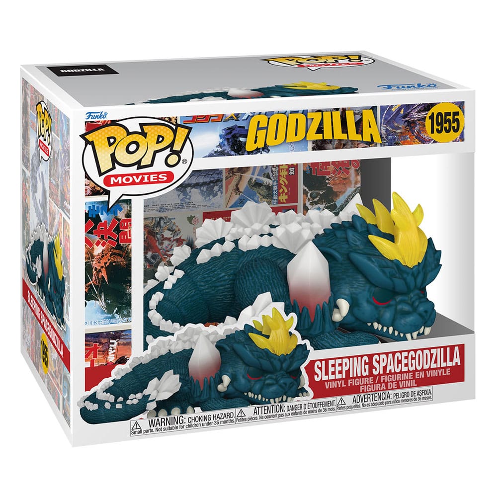 Godzilla Super Sized POP! Movies Vinyl Figure Sleeping Space Godzilla Funko